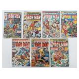 (7) The Invincible Iron Man Comics #84-98