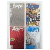 (4) Marvel Comics Avengers Comic Books