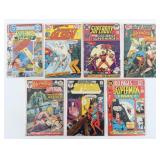 (7) DC Comics Superman Characters Comic Books
