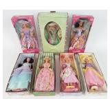 (7) Spring Style Barbies
