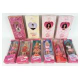 (10) Valentine Barbies