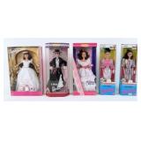 Quinceanera Barbie & (4) Foreign Barbies