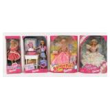 Sweet Treats Barbie & (3) Birthday Barbies