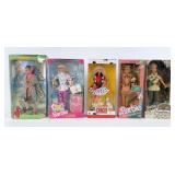 (5) Animal/Safari Barbies
