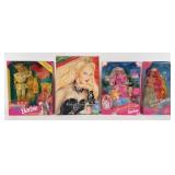 (4) Colorful Barbies, Blossom Beauty, Etc.