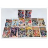 (14) DC Comics Superhero Comic Books, Batman, Etc.