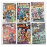 (6) Sci-fi Comic Books, Star Wars, Twilight, Etc.