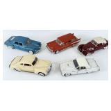 (5) Diecast 1/18 Scale Model Cars, Road, Etc.