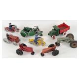 Group of Metal Toys, Cast Iron Etc.