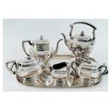 Tea Service Presented To Gabe Parker By Tribes