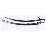 Civil War M1840 Light Artillery Saber, Unmarked