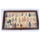 (35) Indian Arrowheads/Points