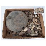 Group of Excavated Civil War Relics, Canteen, Etc.