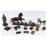 Group Match Safes, Inkwell, Pipe Rest, Cannon