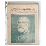 Bound Collection of (11) Confederate Veteran Mags