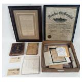 Group of Various Documents, Advertising, Etc.