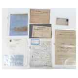 Group of Civil War Era Documents, Etc.