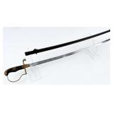 WW II German Army Officer's Sword In Scabbard