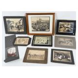 Group of Photographs, Barber Shops, Etc.