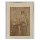 Alexander Stevens V.P. C.S.A. Photograph w/ Valet