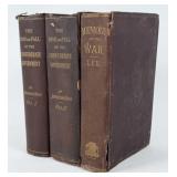 (3) Books By. Jefferson Davis & Robert E. Lee