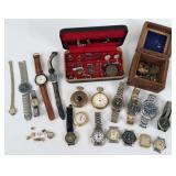 Group of Used Watches, Dental Gold, Etc.
