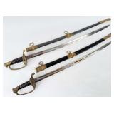 (2) Reproduction Civil War Swords