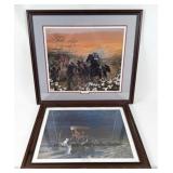 (2) Harold G. Stratton Civil War Prints