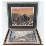 (2) Limited Edition Civil War Prints