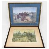 (2) Civil War Prints