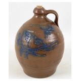 Water Valley, Mississippi Brown Stoneware Jug