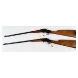 (2) J. Stevens 14 1/2 Little Scout .22 LR Rifles