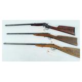 (3) J. Stevens & Page-Lewis .22 LR Rifles