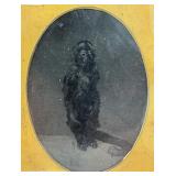 Rare 19th Century Tintype of Monkey