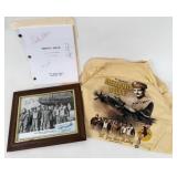 Memphis Belle (1990) Script, Shirt, & Photograph