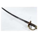 Major Joseph Reck Haugh 5th IN Cavalry Sword