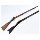 (2) 19th Century Percussion Rifles