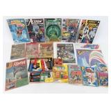 Group of Comics, PEZ Dispenser, Etc.