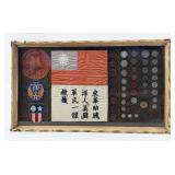 Framed WWII CBI Theater Collection