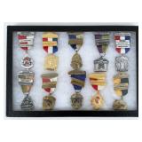 (10) 1950s Shooting Award Medals