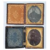 (2) Civil War Era Photographs w/ Nurses