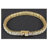 14Kt. Yellow Gold Tennis Bracelet