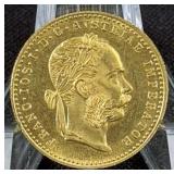 1915 Austria Gold Ducat Restrike