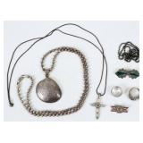 Group of Miscellaneous Sterling Jewelry