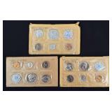(3) United States Mint Sets, 1960-1963