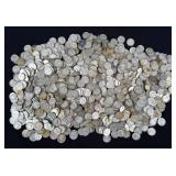 (1,000) Mercury 90% Silver Dimes, 1930s-1940s