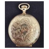 Hampden Ladies Gold-Filled Hunting Case Watch