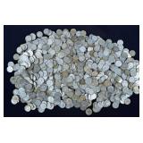 (1,000) Roosevelt 90% Silver Dimes, 1930s-1960s