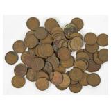 (75) Lincoln Wheat Pennies, 1909-1940