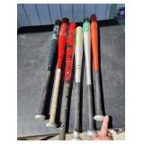 (6) Assorted Metal Baseball Bats